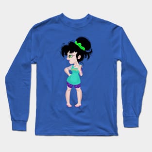 Pocket Summer Princess Long Sleeve T-Shirt